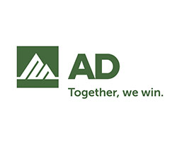 Green AD logo.